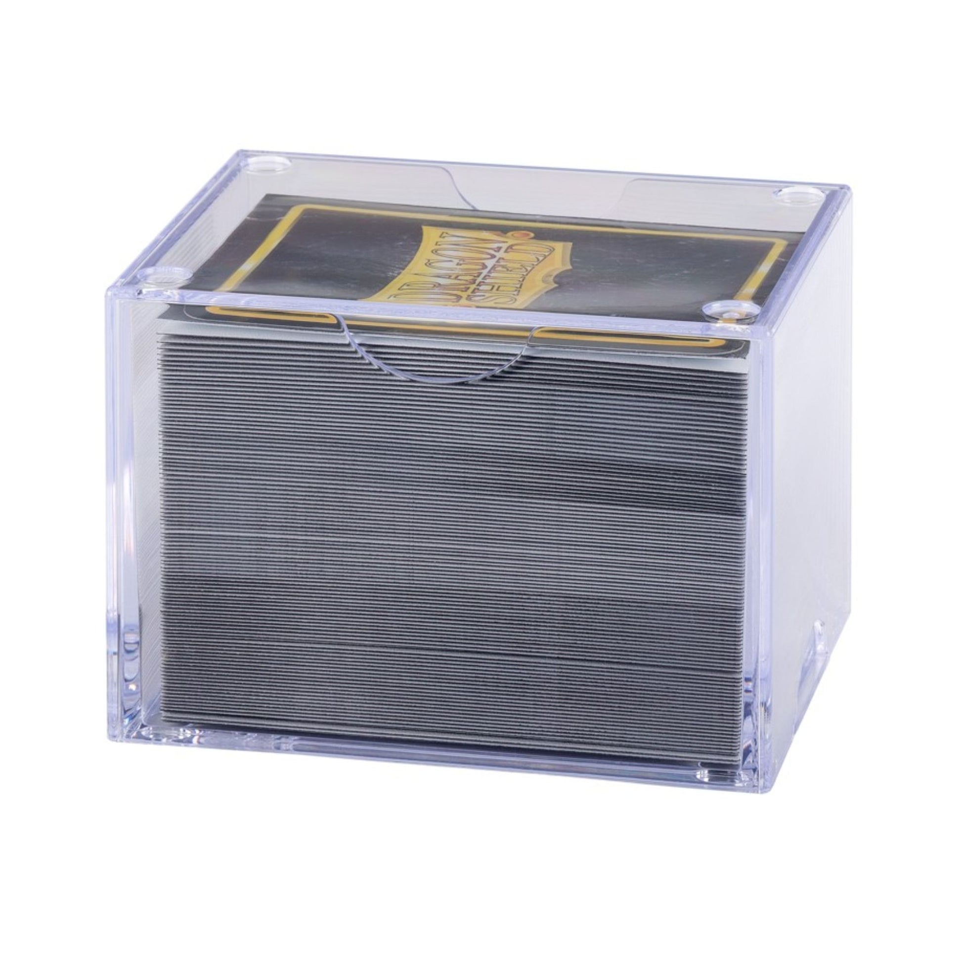 Dragon Shield Strongbox Clear 100ct Deck Box