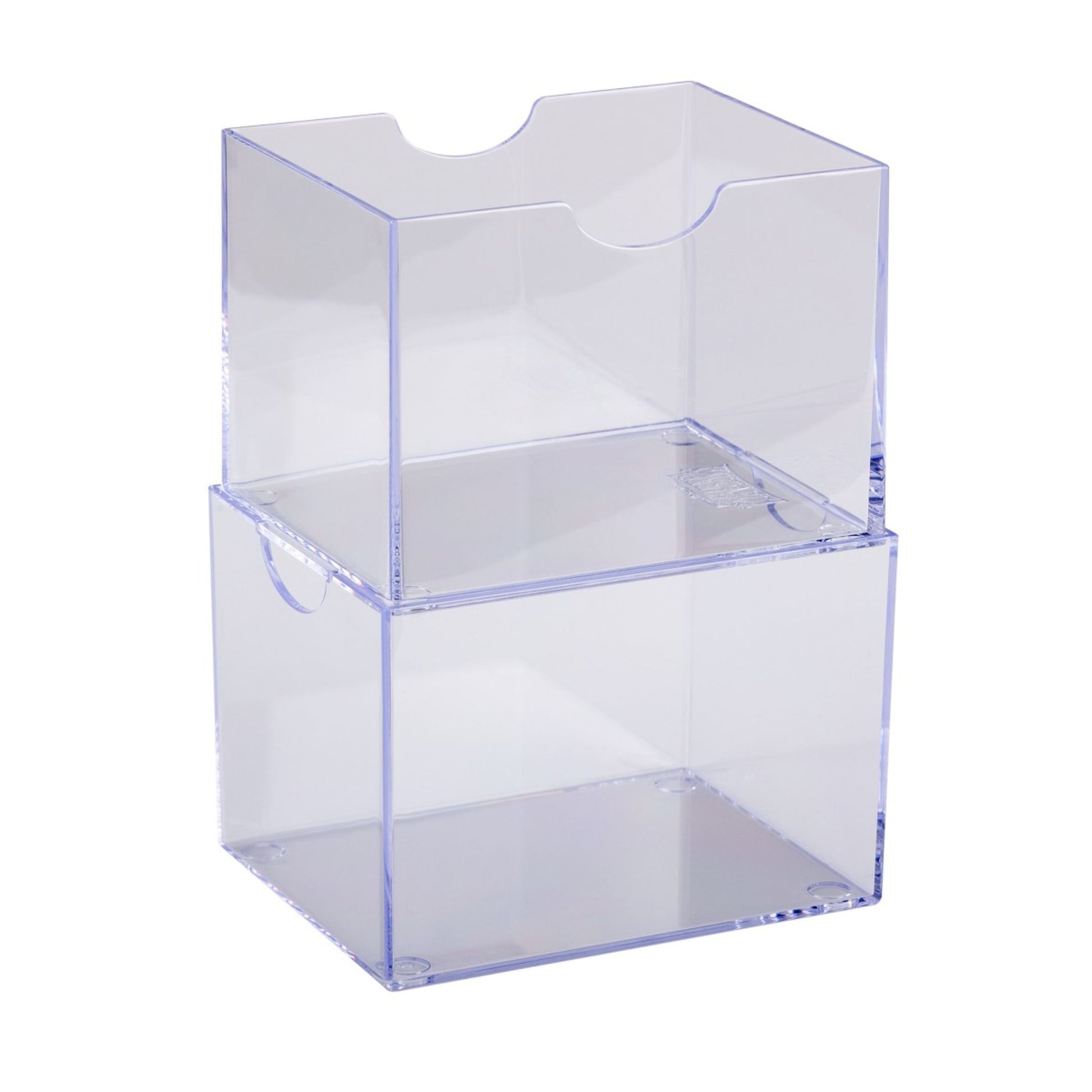 Dragon Shield Strongbox Clear 100ct Deck Box