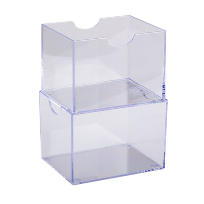 Dragon Shield Strongbox Clear 100ct Deck Box