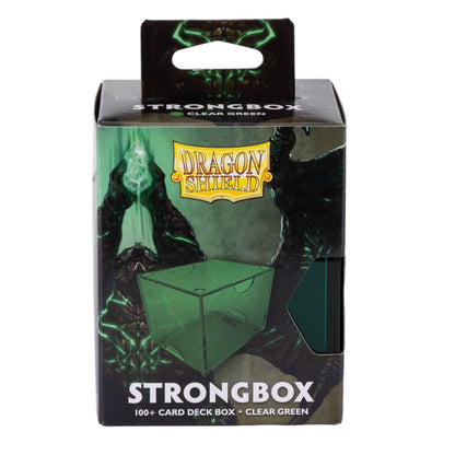 Dragon Shield Strongbox Green 100ct Deck Box
