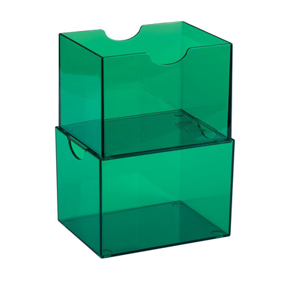 Dragon Shield Strongbox Green 100ct Deck Box
