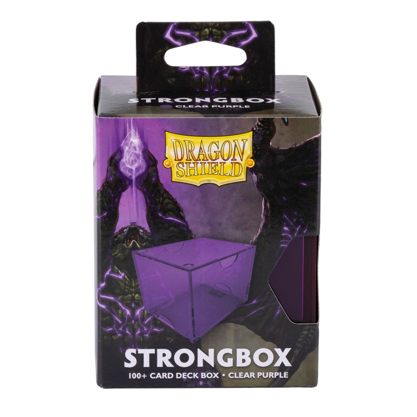 Dragon Shield Strongbox Purple 100ct Deck Box