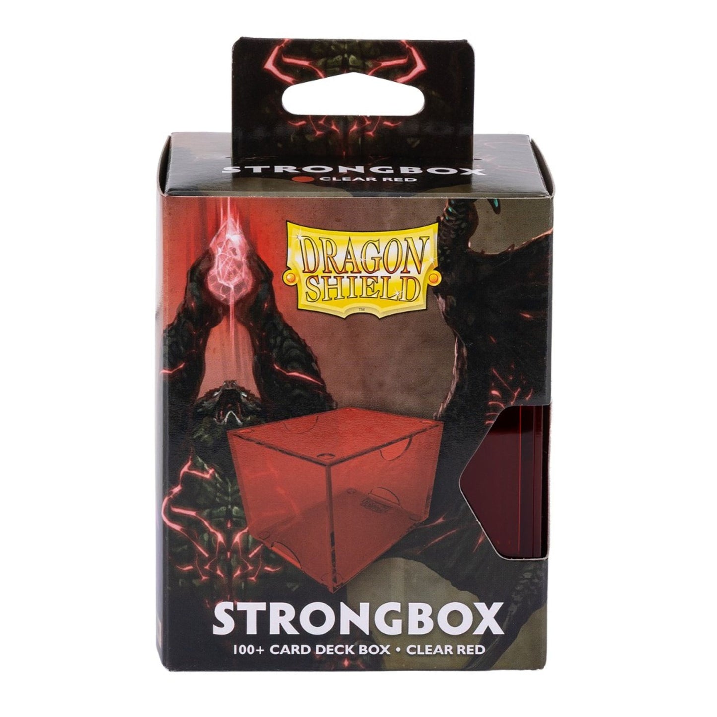 Dragon Shield Strongbox Red 100ct Deck Box