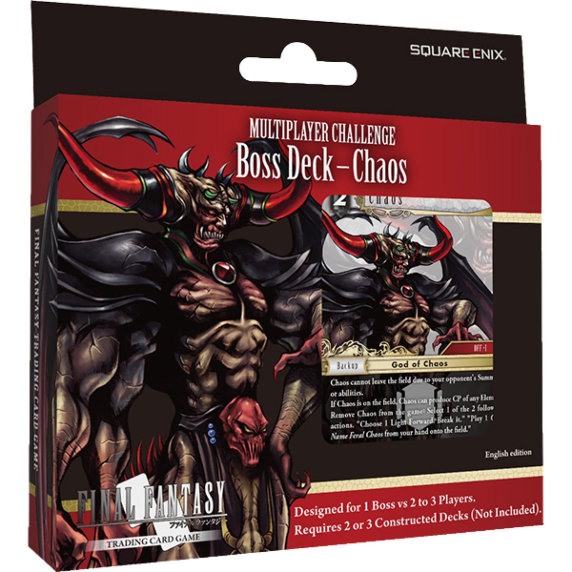 Final Fantasy Boss Deck (Chaos) - Trading Card Market