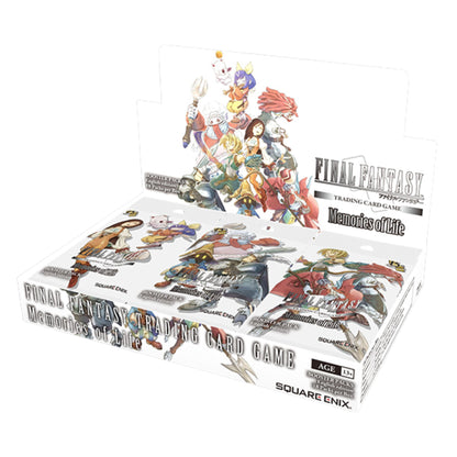 Final Fantasy Opus 30 Memories of Life Booster Box (Presell) - Trading Card Market