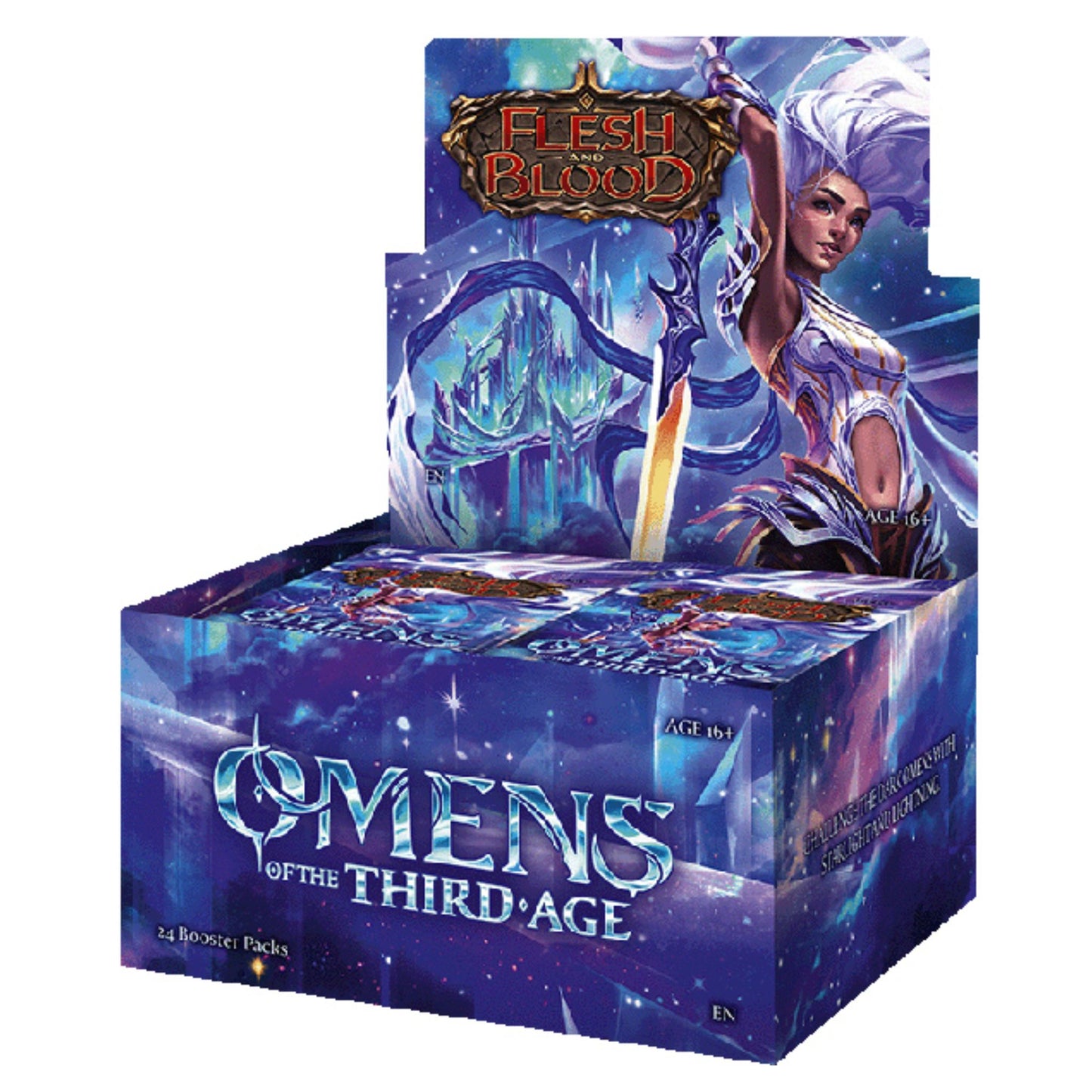 Flesh & Blood Omens of the Third Age Booster Box (Presell) - Trading Card Market