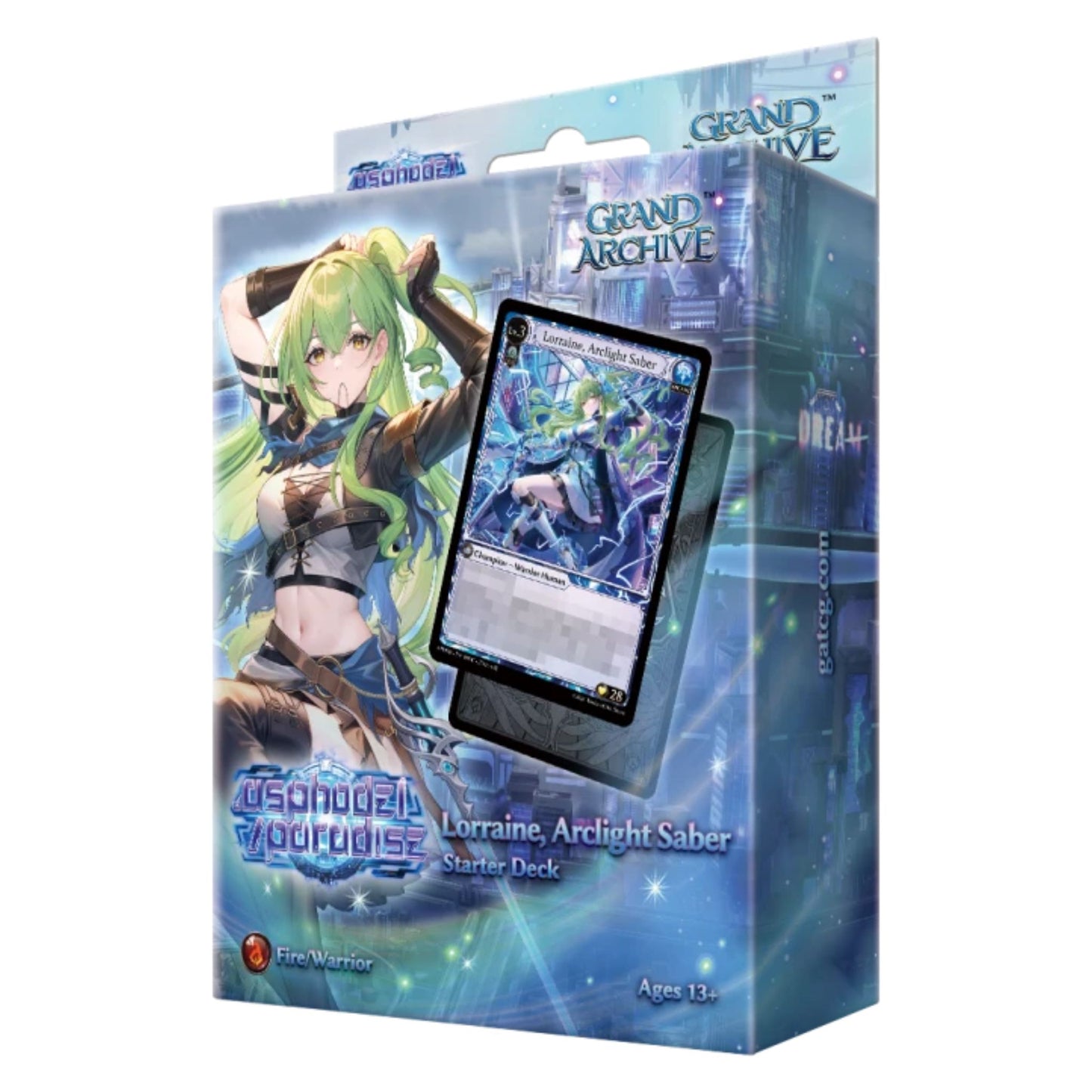 Grand Archive Asphodel/Paradise Arclight Saber Starter Deck (Presell) - Trading Card Market