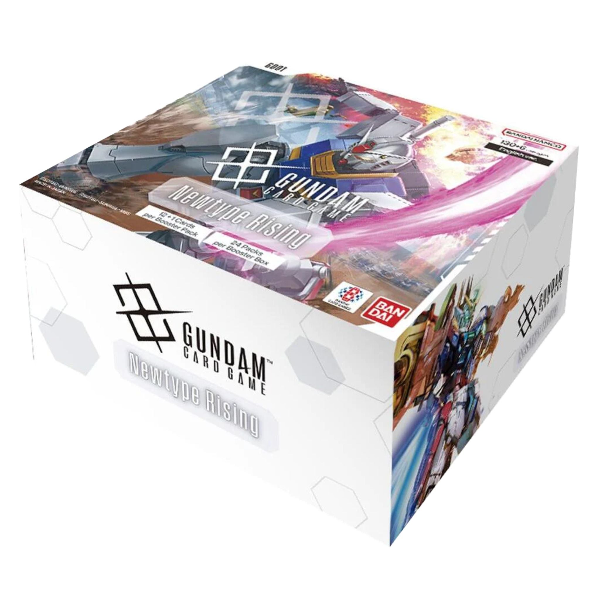 【新品】GUNDAM CARD GAME Newtype Rising Gundam Trading Card Game Newtype Rising Booster Box GD-01 24
