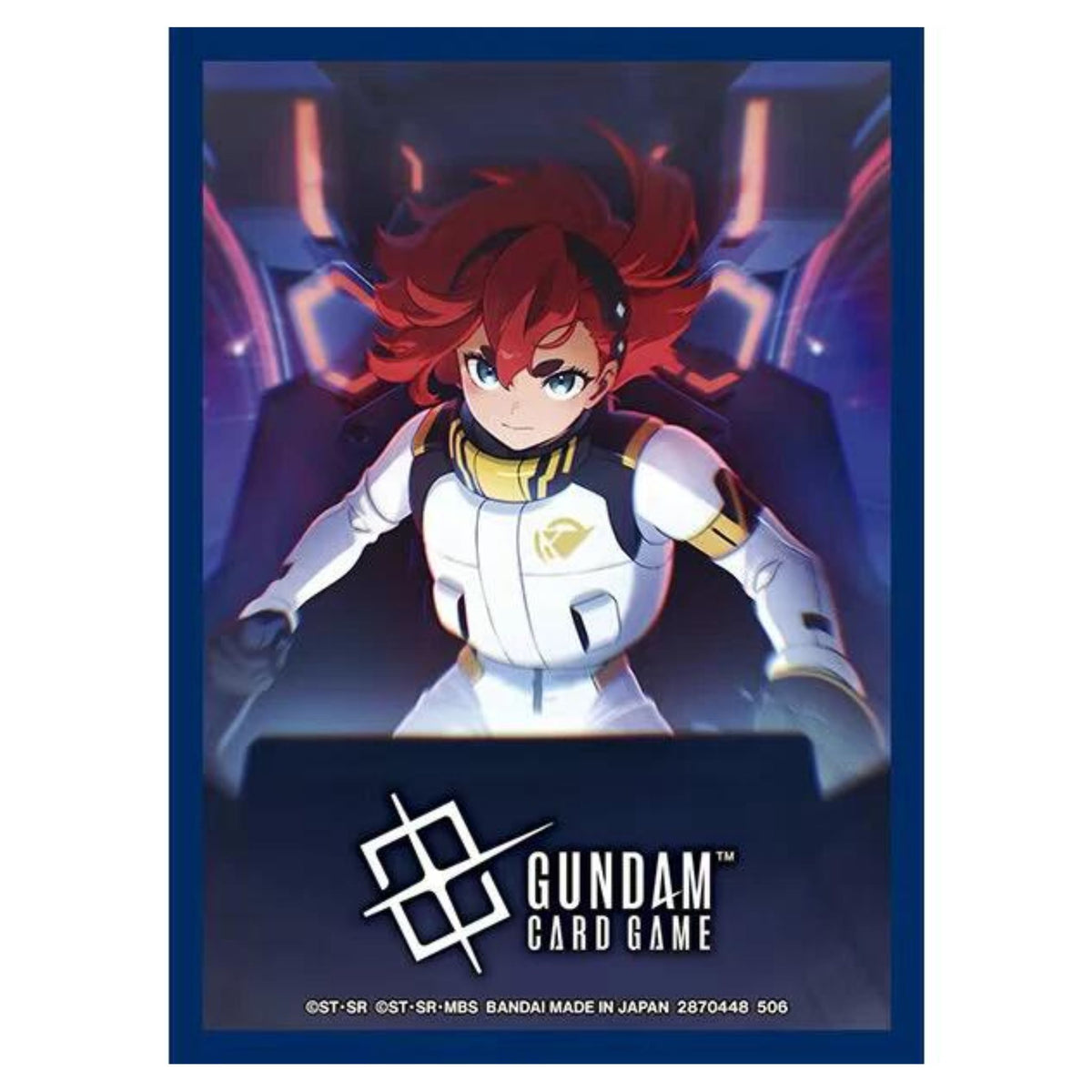 Gundam Card Game Official Deck Protector Card Sleeves Suletta Mercury