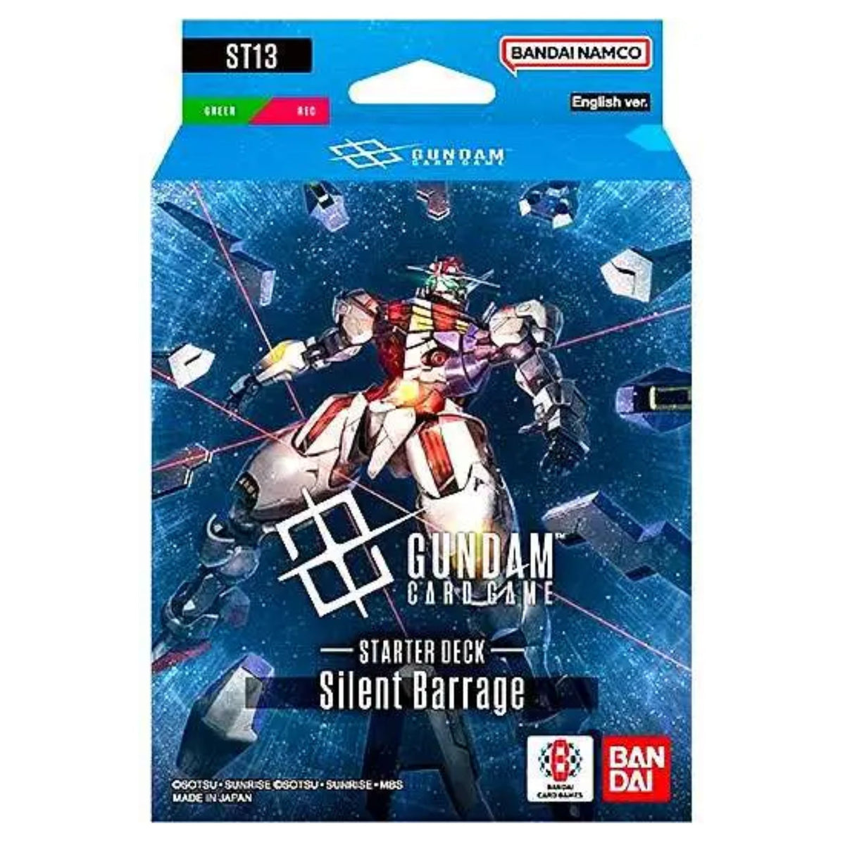 Gundam Card Game Silent Barrage Starter Deck (ST-13)