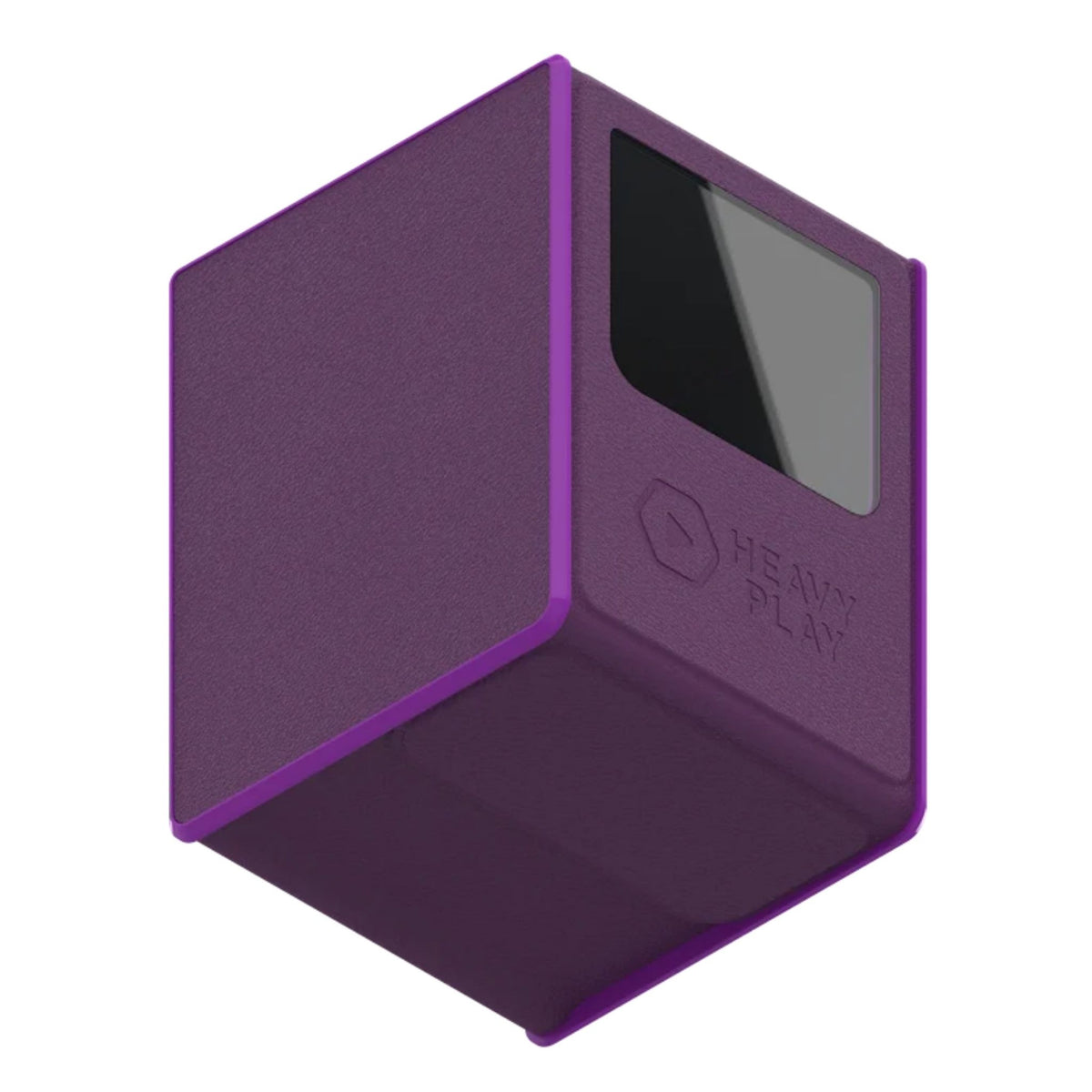Heavy Play 100+ Double Sleeved Bard Purple RFG Deck Box - Trading Card Market