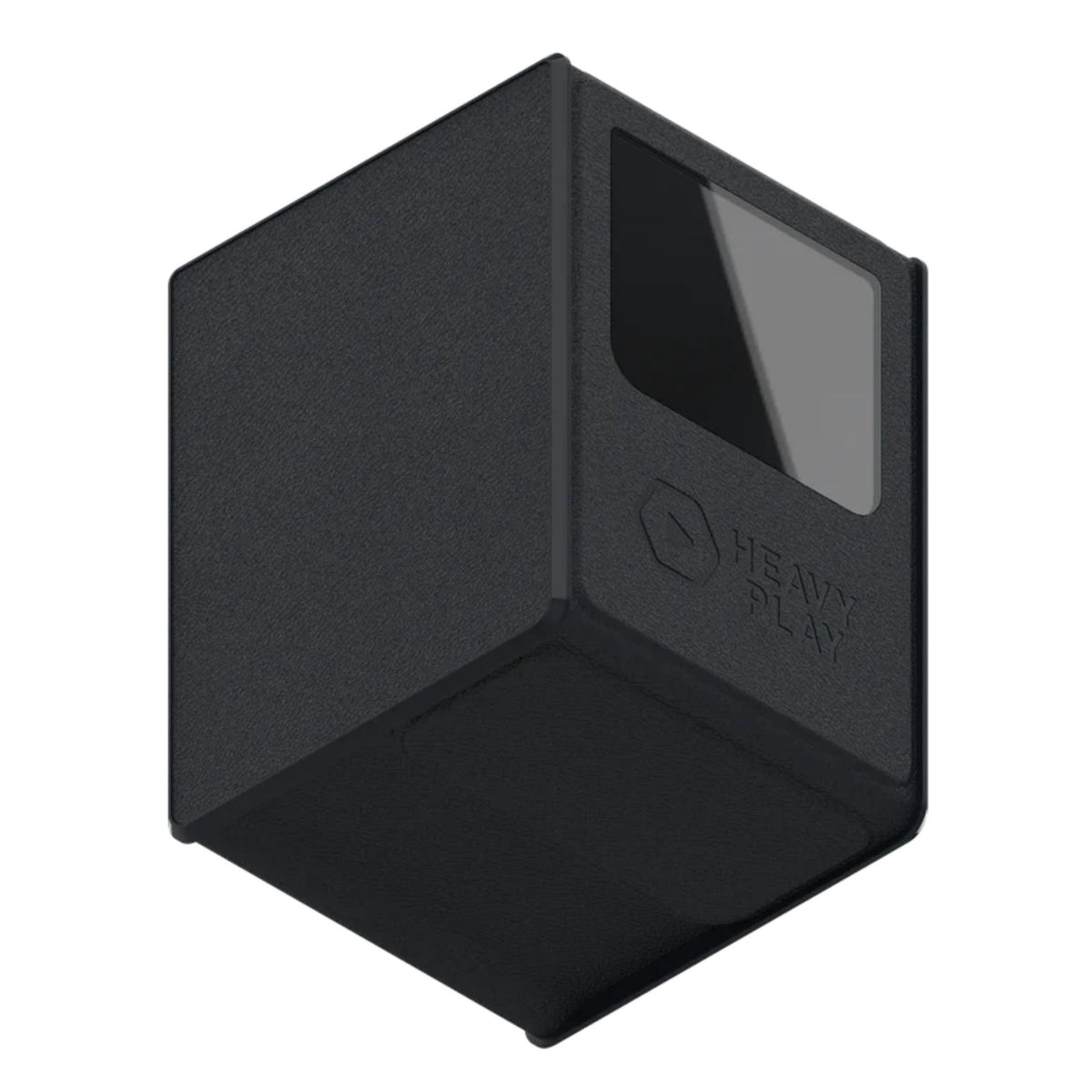 Heavy Play 100+ Double Sleeved Warlock Black RFG Deck Box