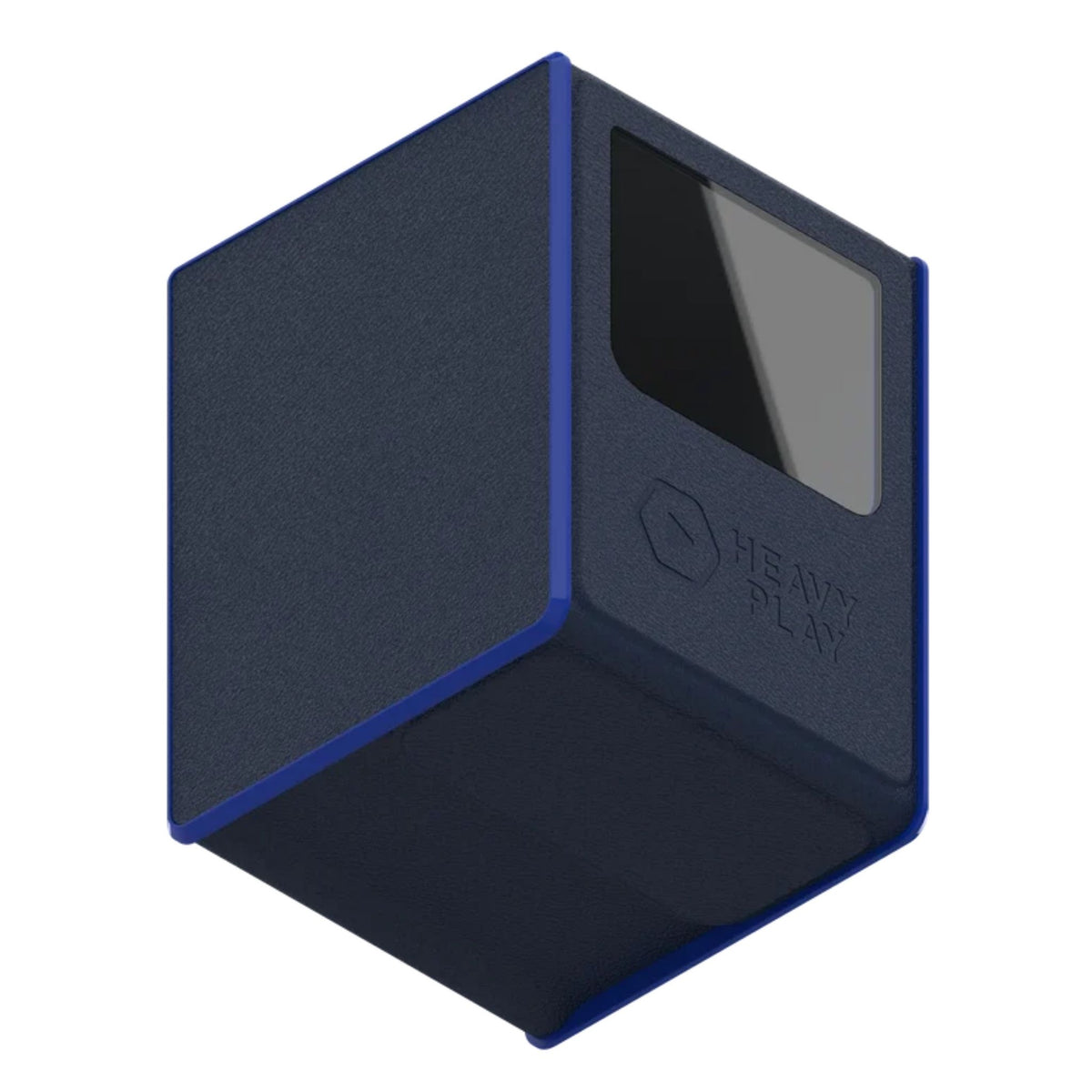 Heavy Play 100+ Double Sleeved Wizard Blue RFG Deck Box - Trading Card Market