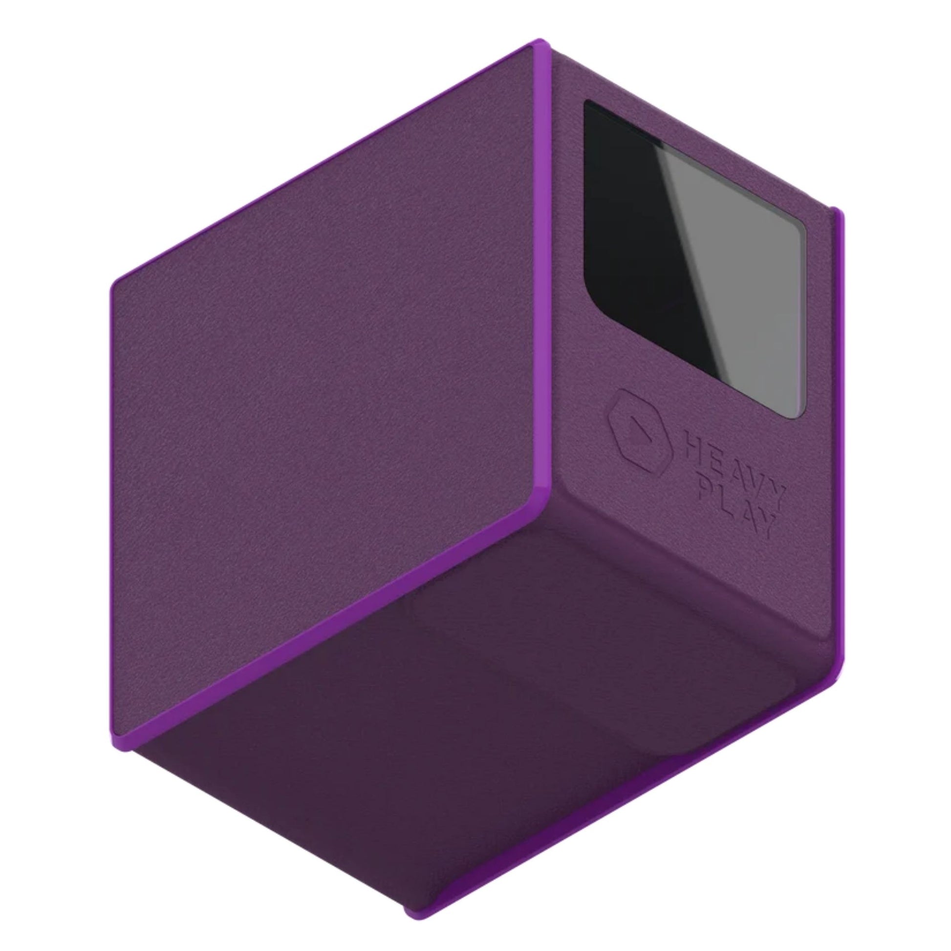 Heavy Play 133+ Double Sleeved Noble Purple RFG Deck Box Max