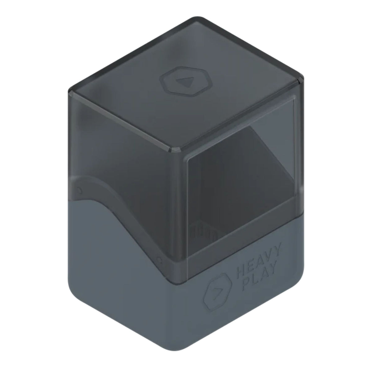 Heavy Play 80+ Double Sleeved Artificer Grey RFG Deck Box