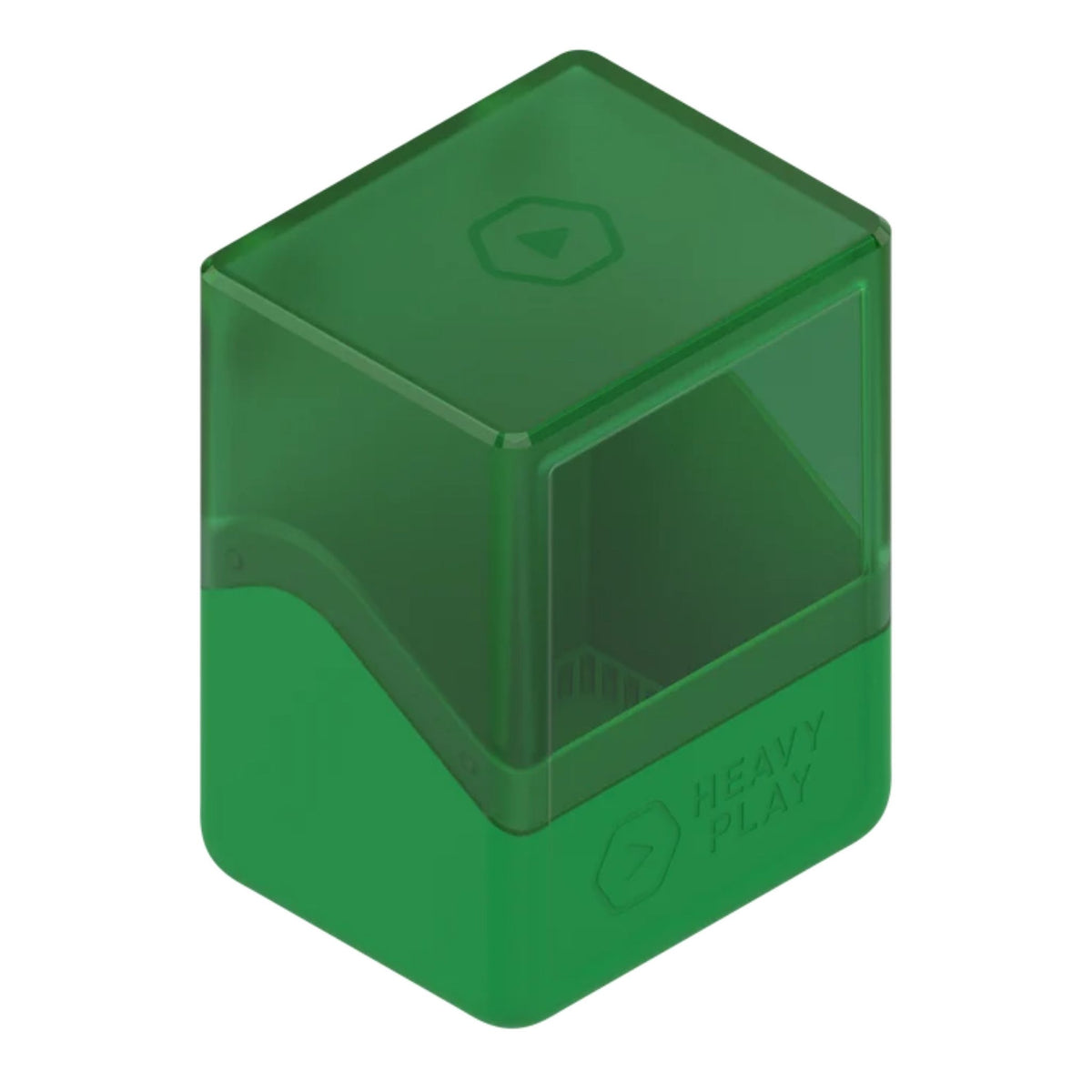 Heavy Play 80+ Double Sleeved Druid Green RFG Deck Box