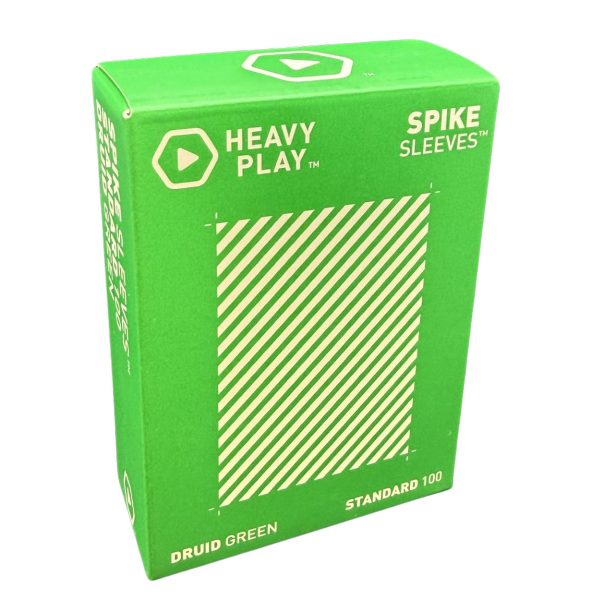 Heavy Play Druid Green Spike Sleeves - Trading Card Market