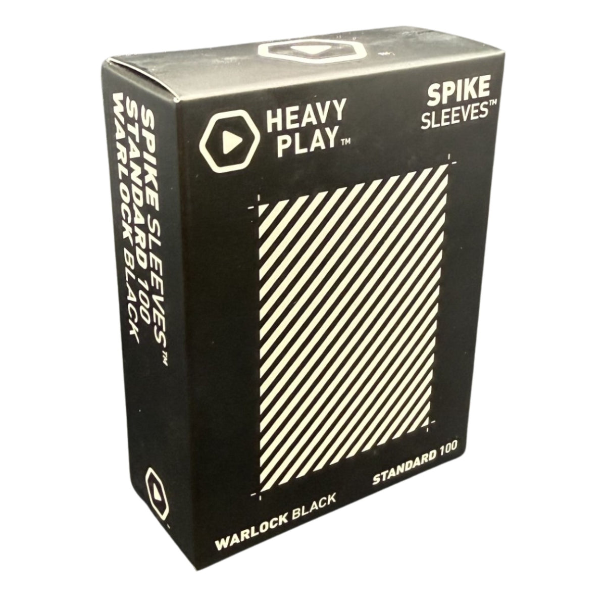 Heavy Play Warlock Black Spike Sleeves - Trading Card Market