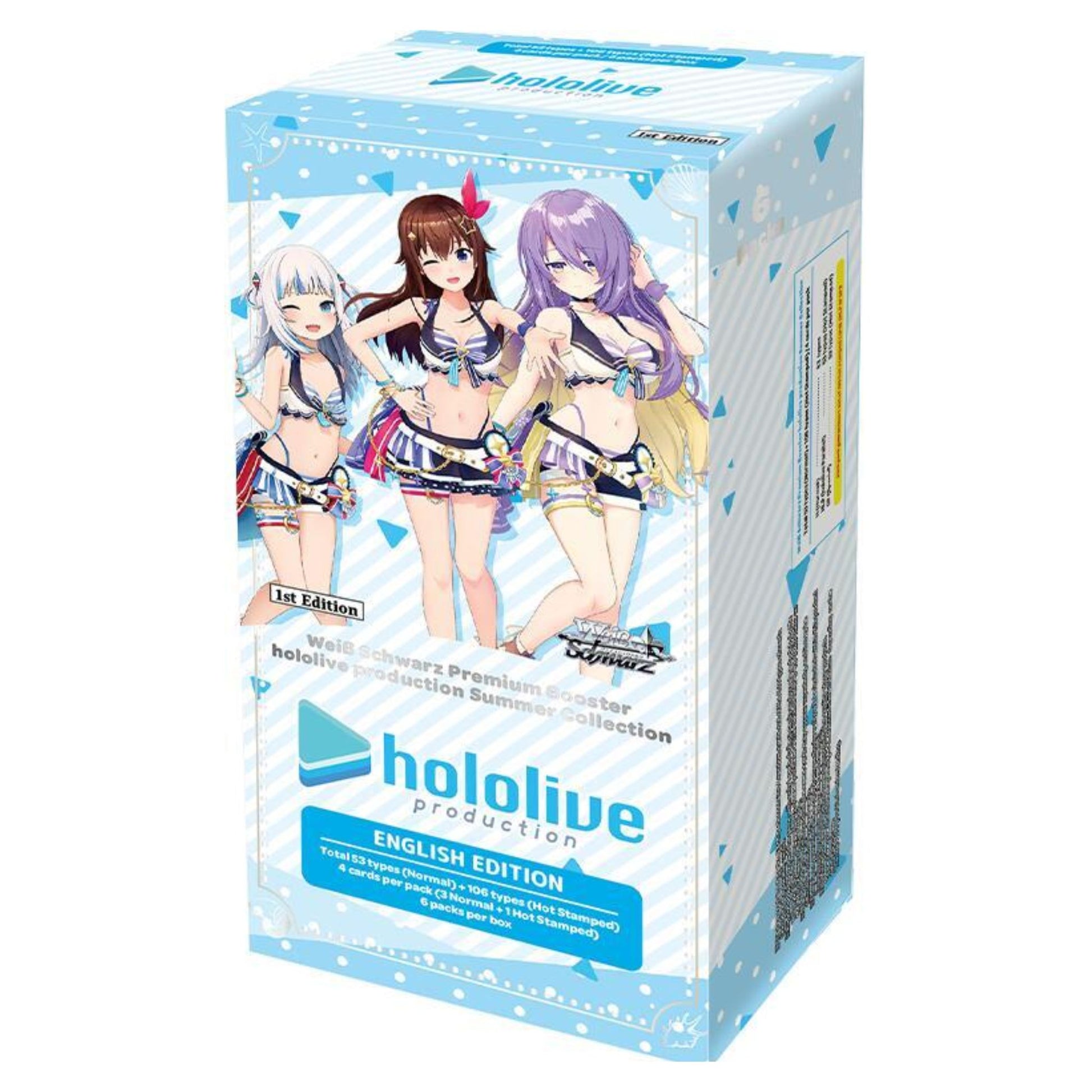 Hololive Summer Hologram Extra Booster Box (Presell) - Trading Card Market