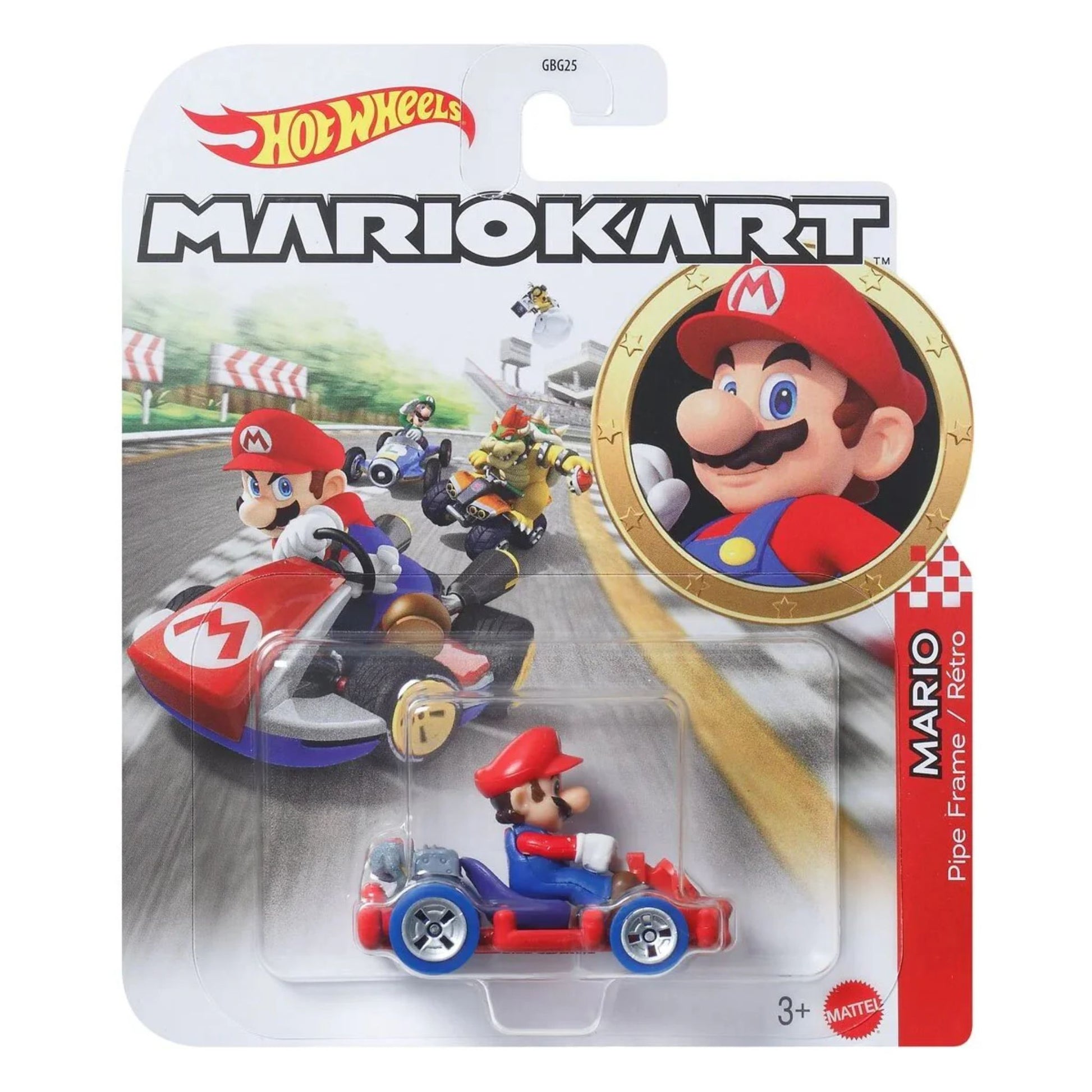 Hot Wheels Mario Kart Mario Pipe Frame Replica Die - Cast - Trading Card Market