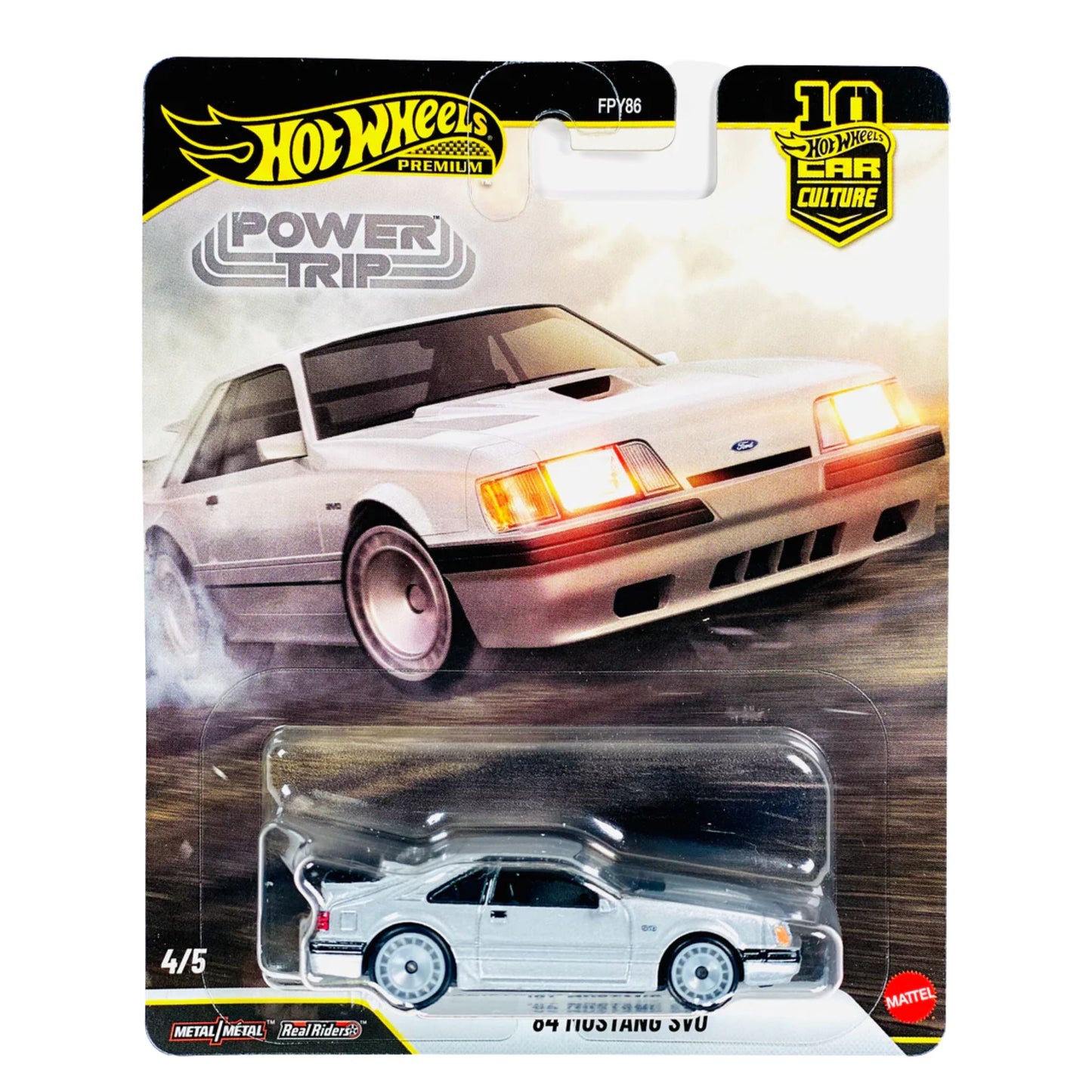 Hot Wheels Premium Culture Car Power Trip '84 Mustang SVO - Trading Card Market