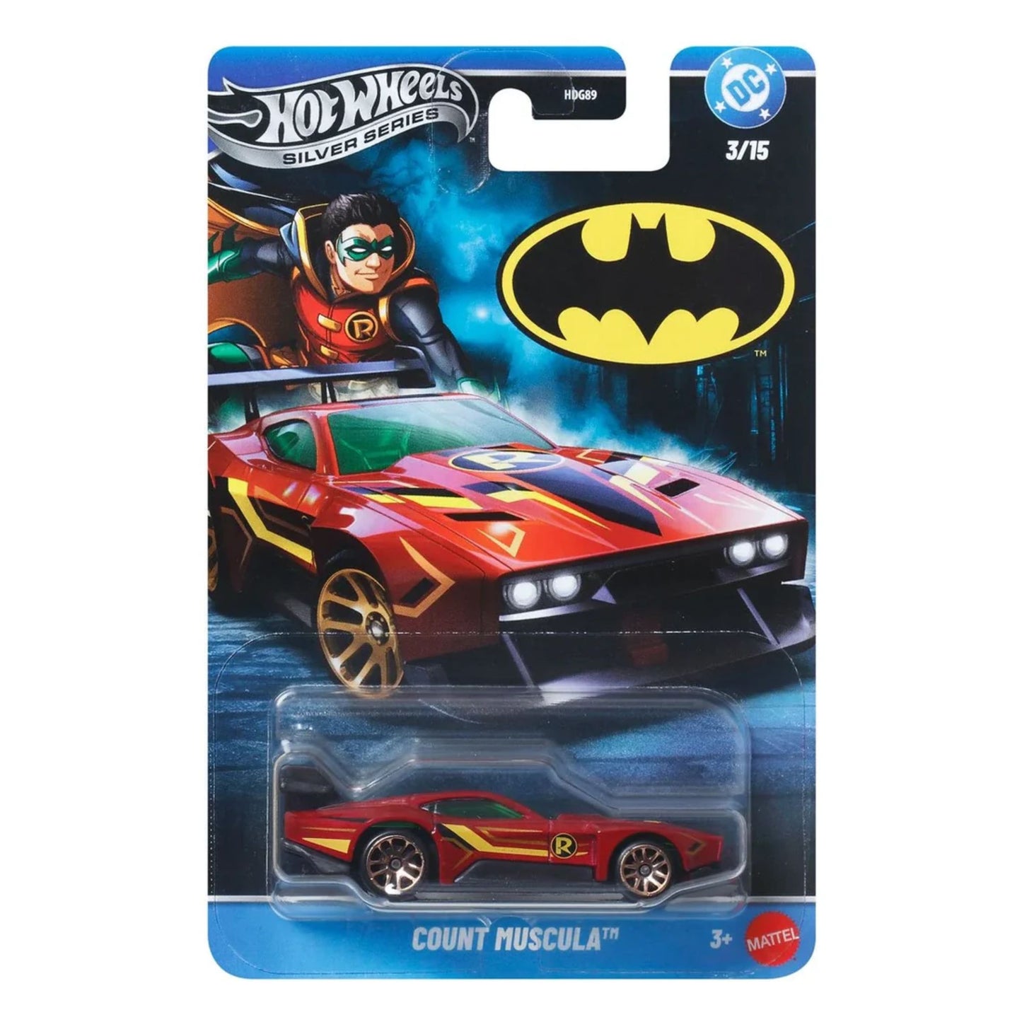Hot Wheels Silver Series Batman Count Mascula - Trading Card Market