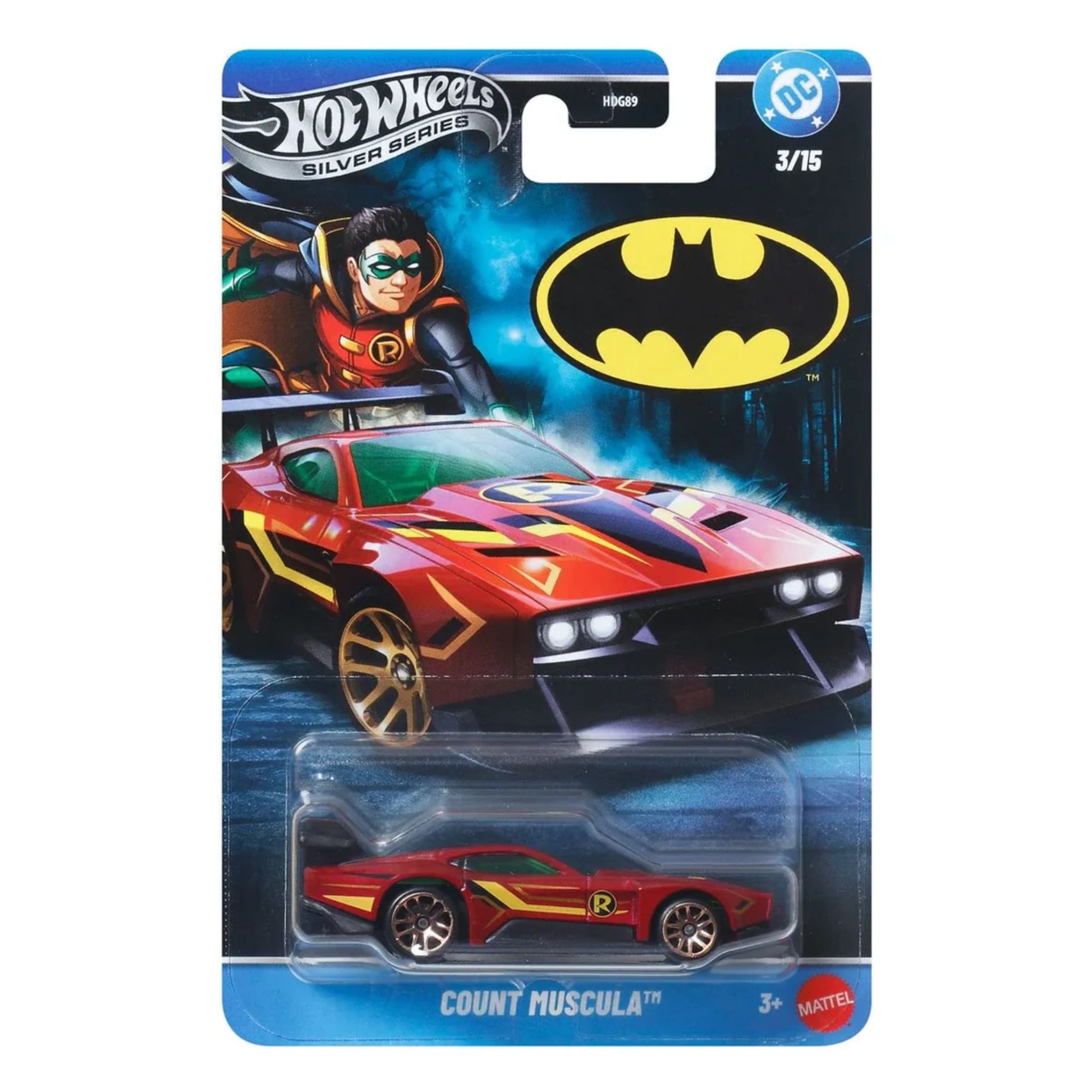 Hot Wheels Silver Series Batman Count Mascula - Trading Card Market