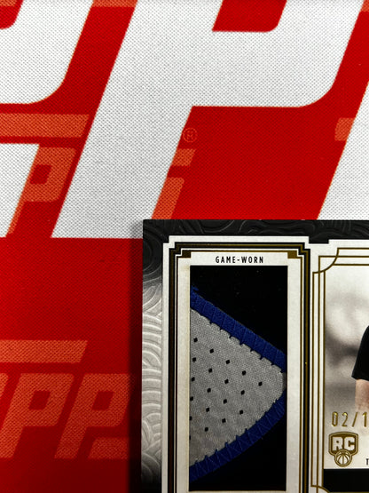 2025/26 Topps Definitive Cooper Flagg Rookie Patch Autograph RPA /10 Mavericks