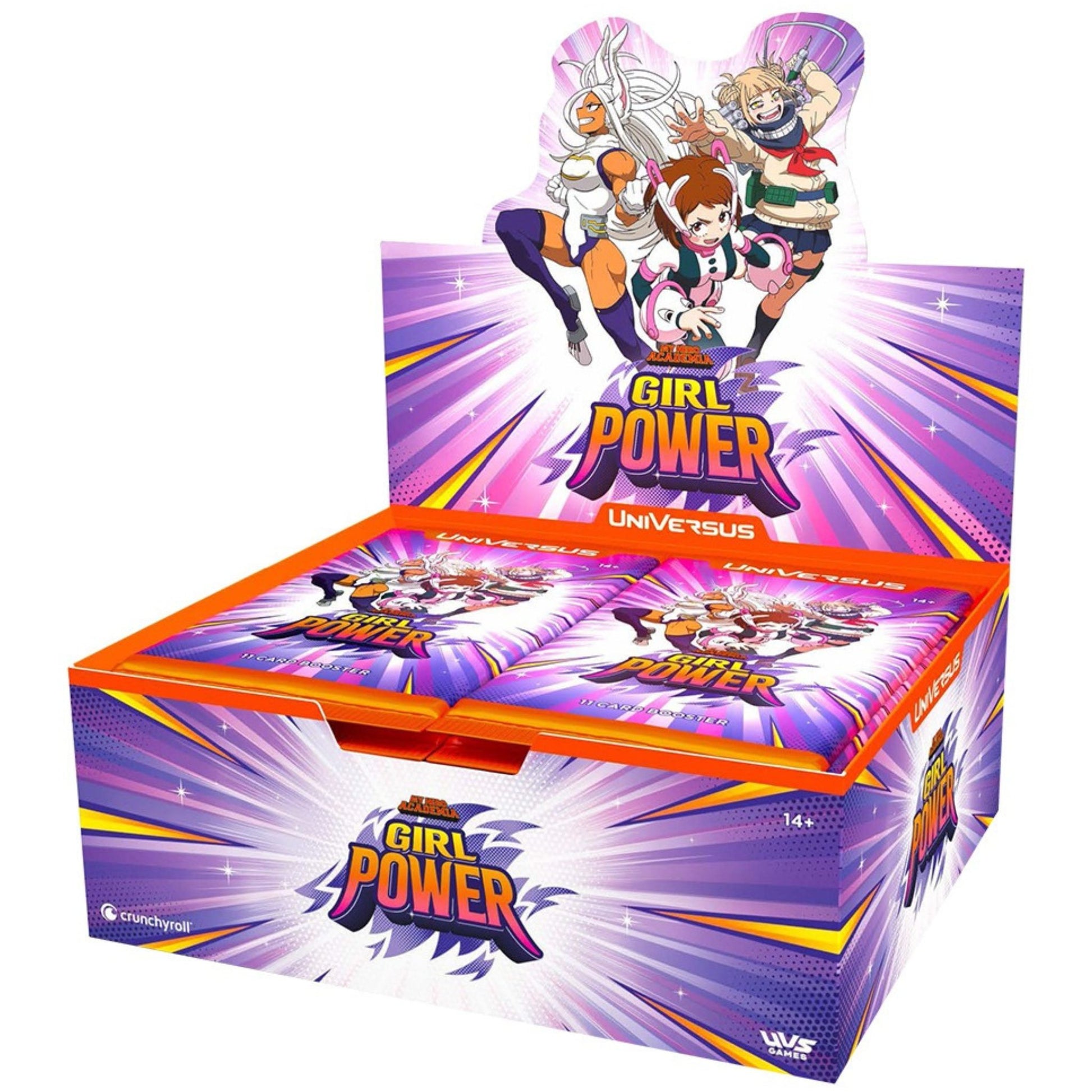 UniVersus My Hero Academia Girl Power Booster Box Trading Card Market UniVersus My Hero Academia Girl Power Booster Box Trading Card Market