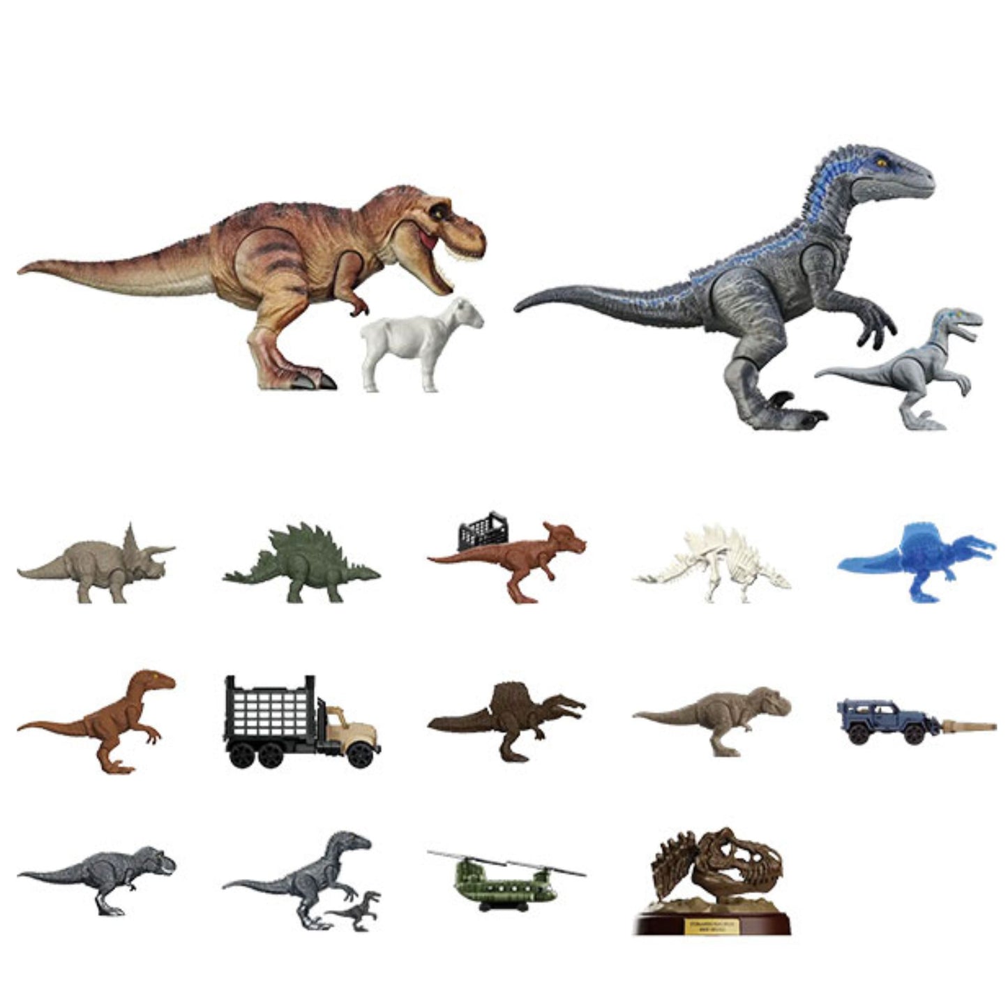 Jurassic World Blokees TS01 Dinosaur Capture Operation Terraventure Model Kit Blind Box