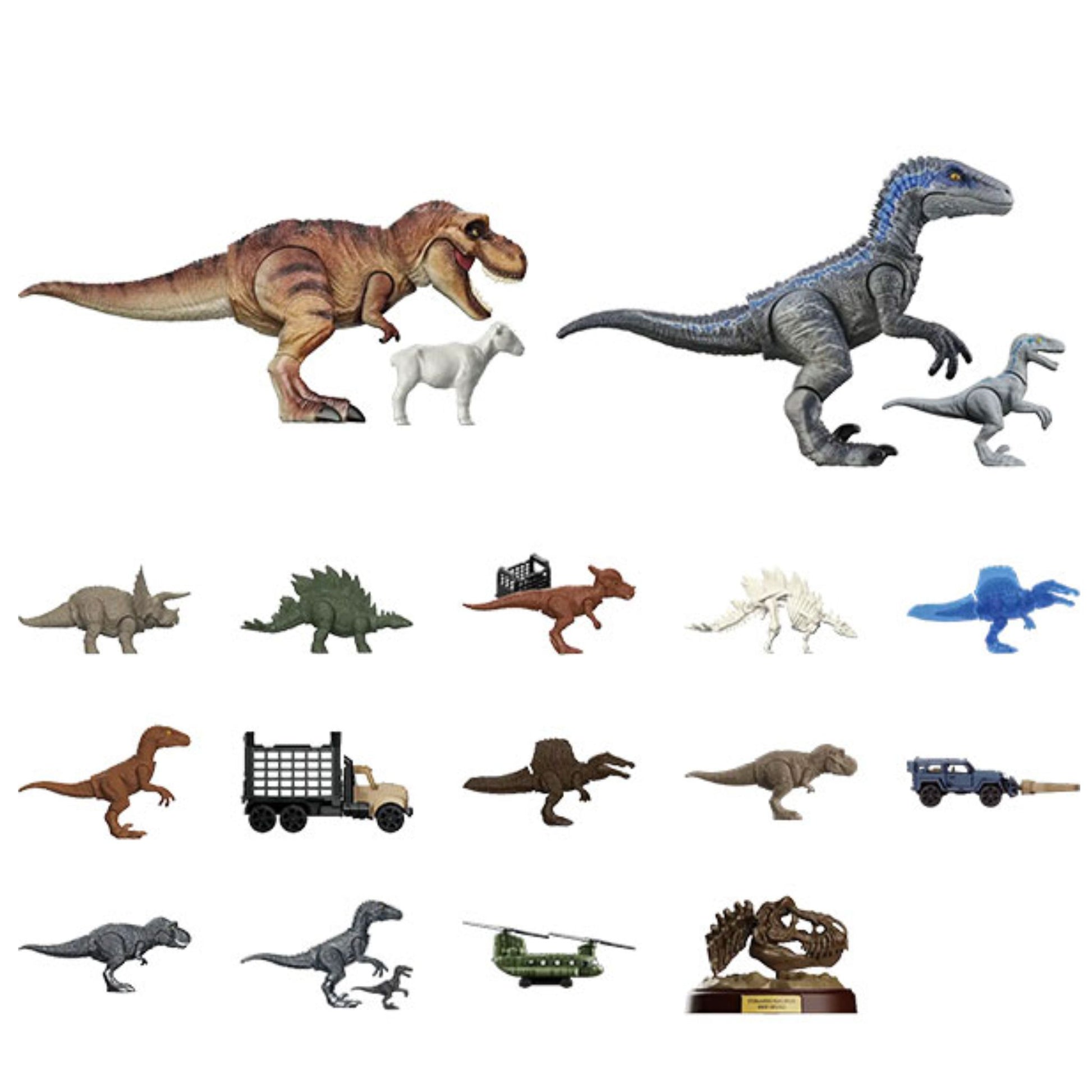 Jurassic World Blokees TS01 Dinosaur Capture Operation Terraventure Model Kit Blind Box