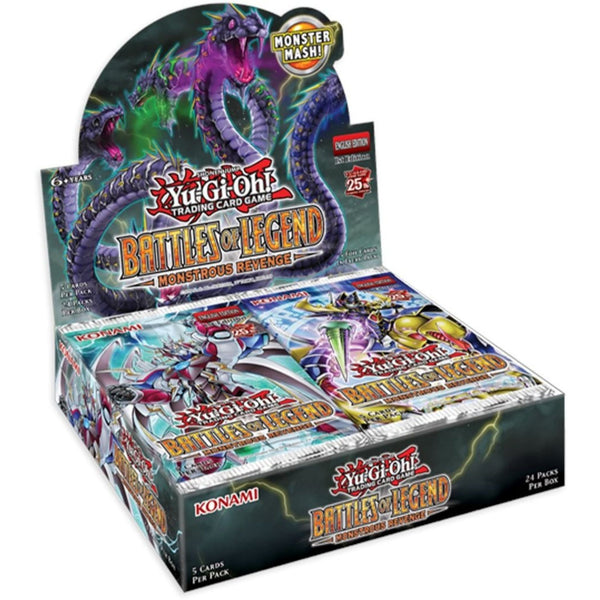Yu-Gi-Oh Battles of Legend Monstrous Revenge (1st Edition) Booster Box –  Trading Card Market