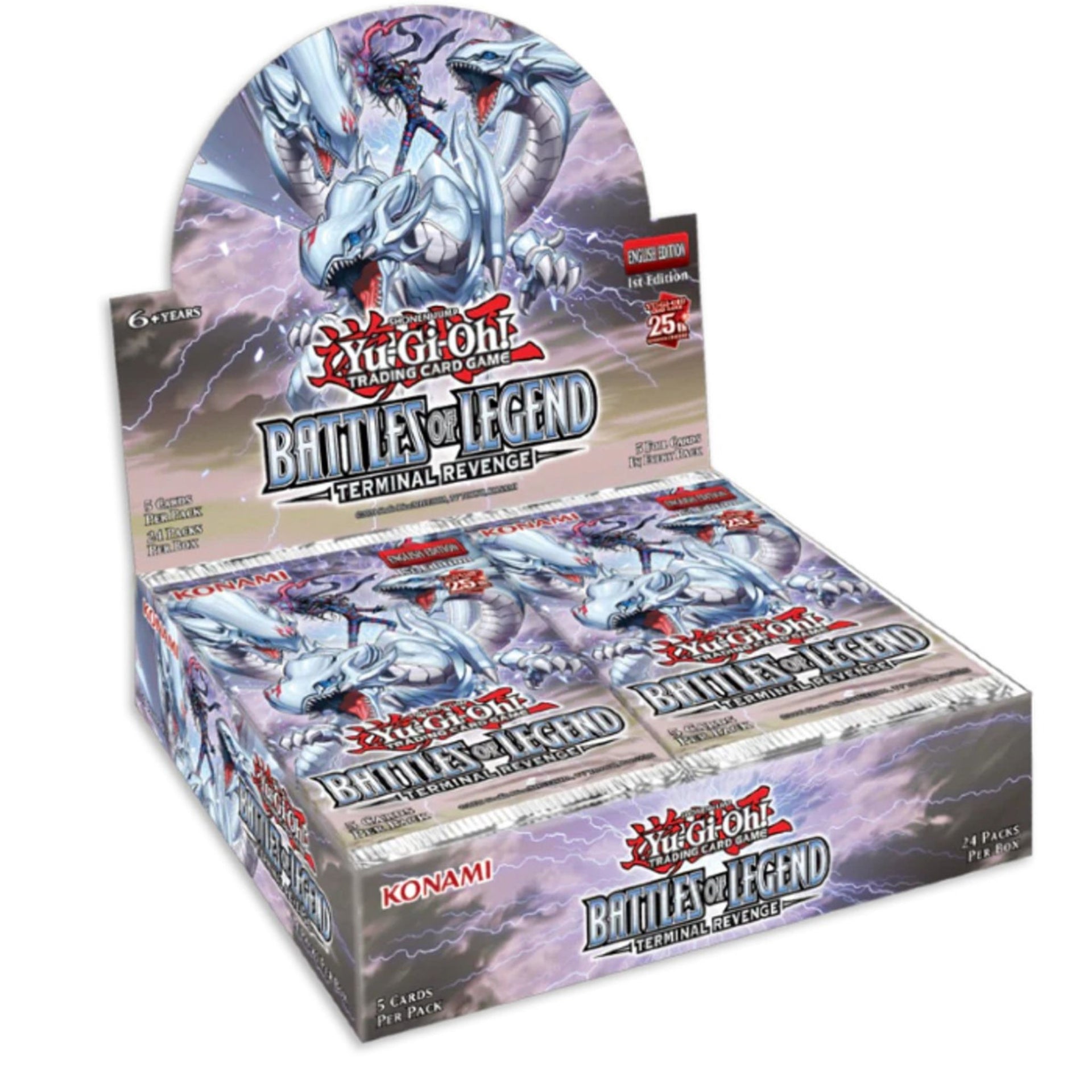 Yu-Gi-Oh Battles of Legend Terminal Revenge (1st Edition) Booster Box –  Trading Card Market