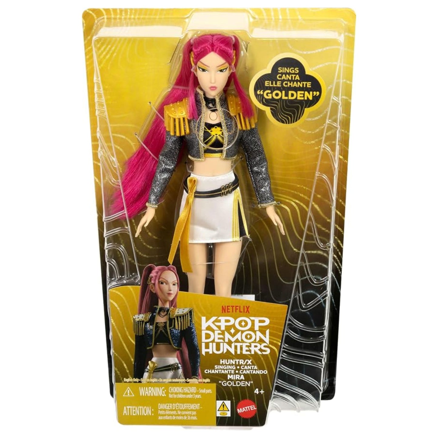 KPOP Demon Hunters HUNTR/X Mira Fashion Singing Doll