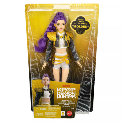 KPOP Demon Hunters HUNTR/X Rumi Fashion Singing Doll - Trading Card Market