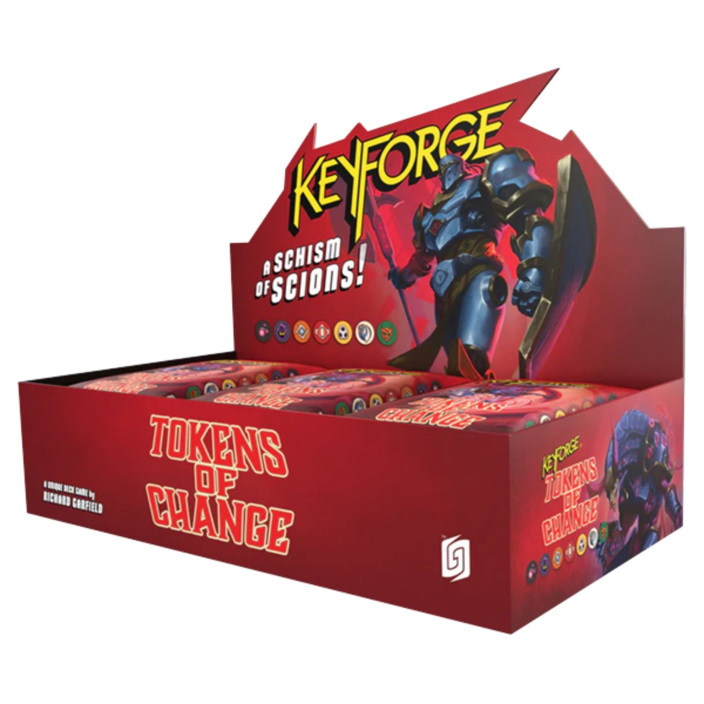 KeyForge Tokens of Change Archon Deck Display Box - Trading Card Market