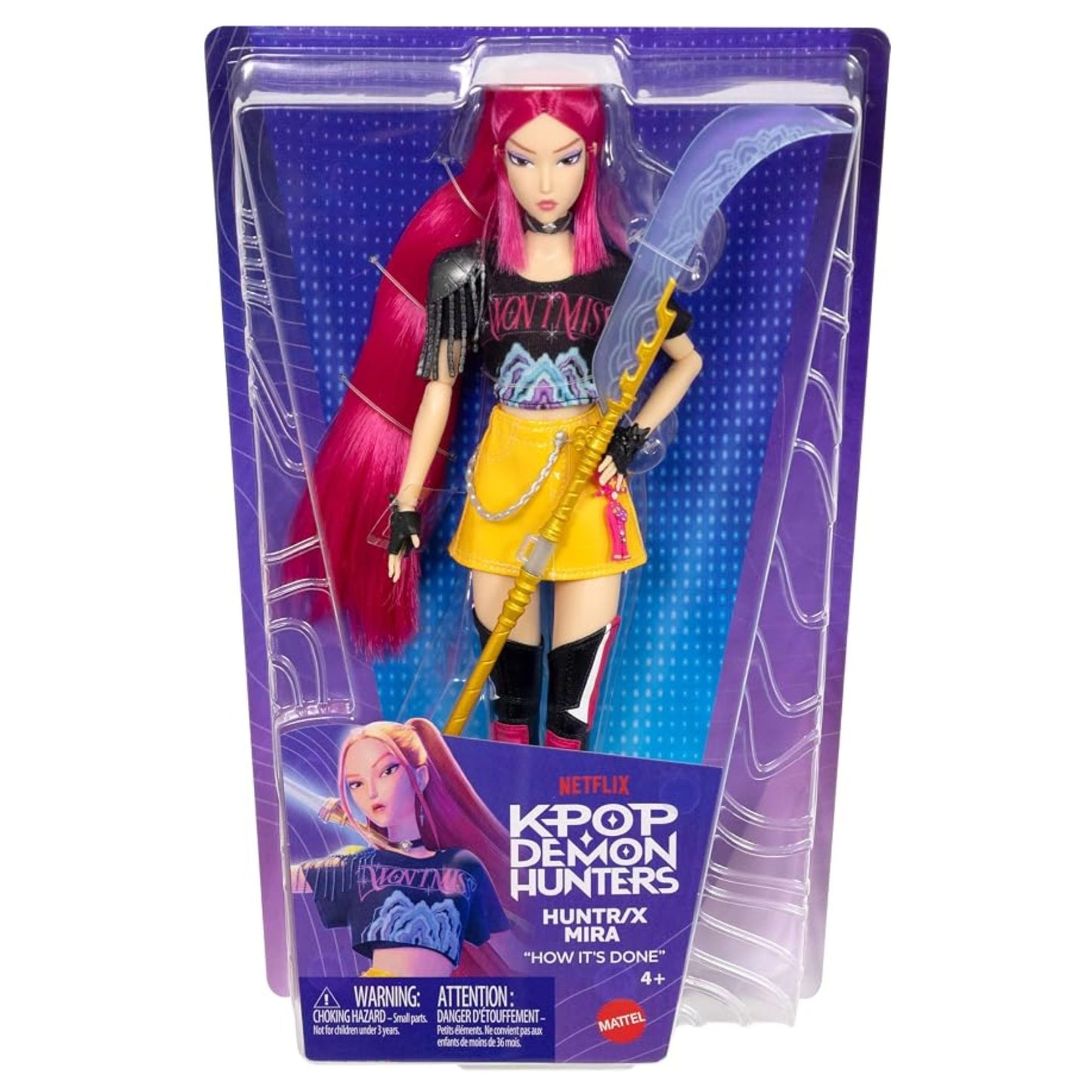 KPOP Demon Hunters HUNTR/X Mira Wearing “How It’s Done" Fashion Doll