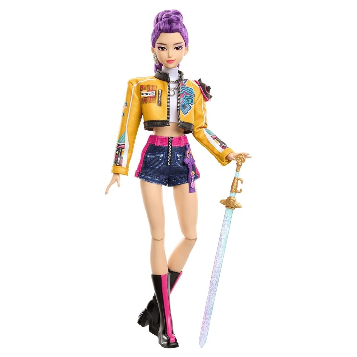 KPOP Demon Hunters HUNTR/X Rumi Wearing “How It’s Done" Fashion Doll