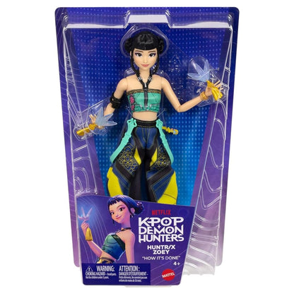 KPOP Demon Hunters HUNTR/X Zoey Wearing “How It’s Done" Fashion Doll