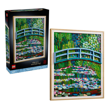 LEGO ART Claude Monet Bridge Over a Pond of Water Lilies