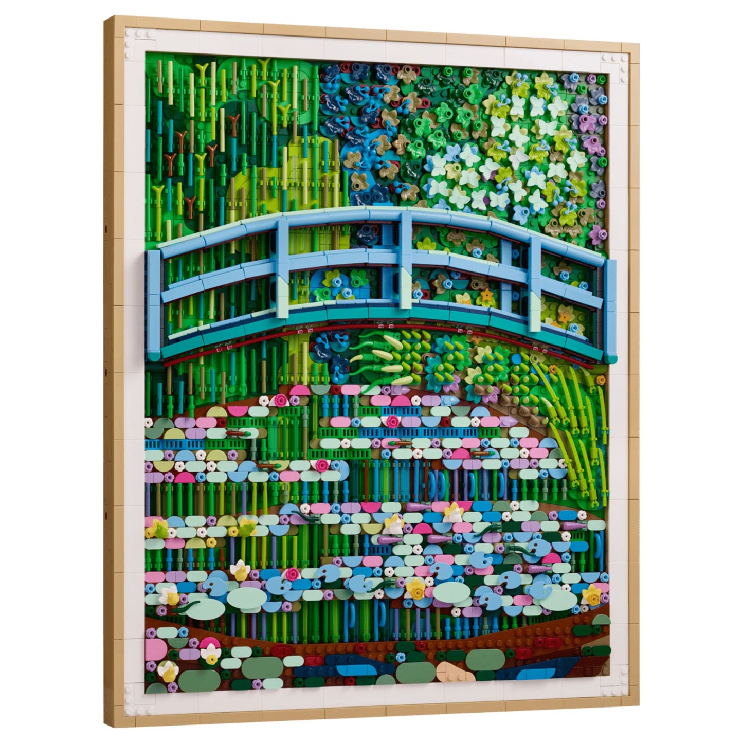 LEGO ART Claude Monet Bridge Over a Pond of Water Lilies