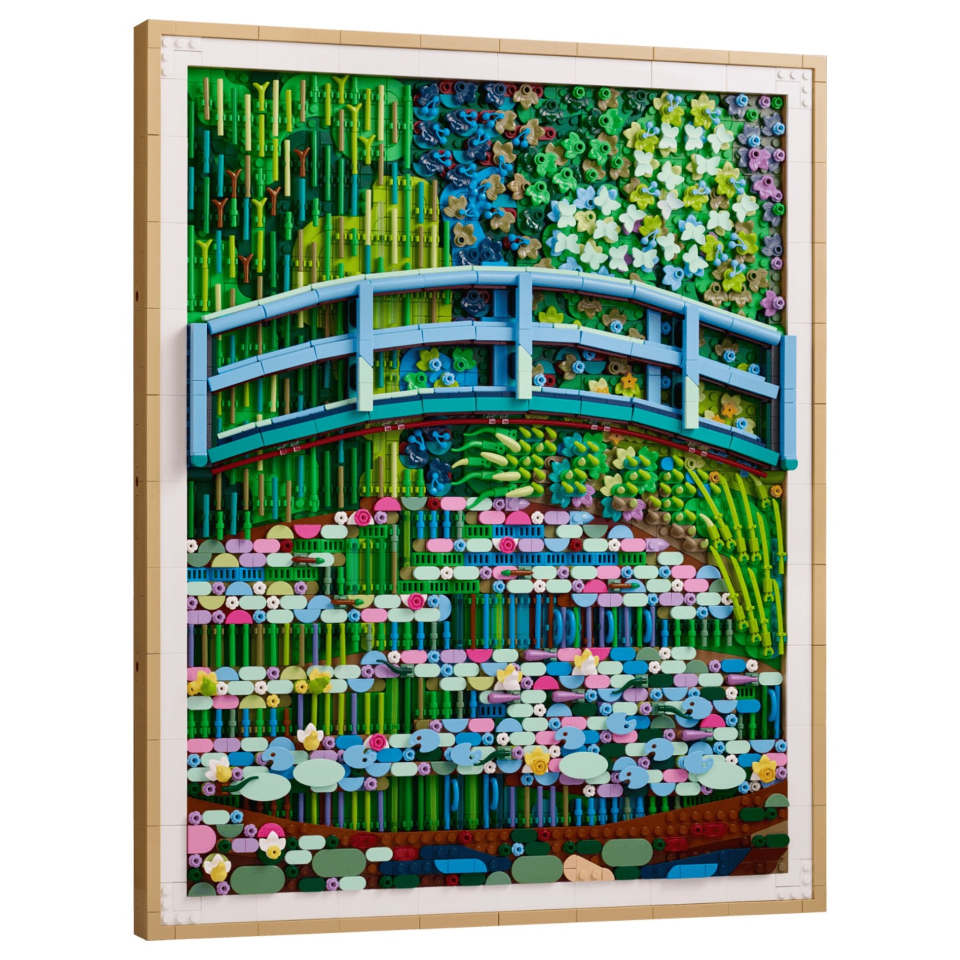 LEGO ART Claude Monet Bridge Over a Pond of Water Lilies