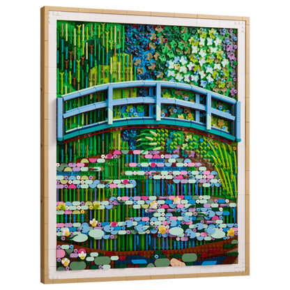 LEGO ART Claude Monet Bridge Over a Pond of Water Lilies