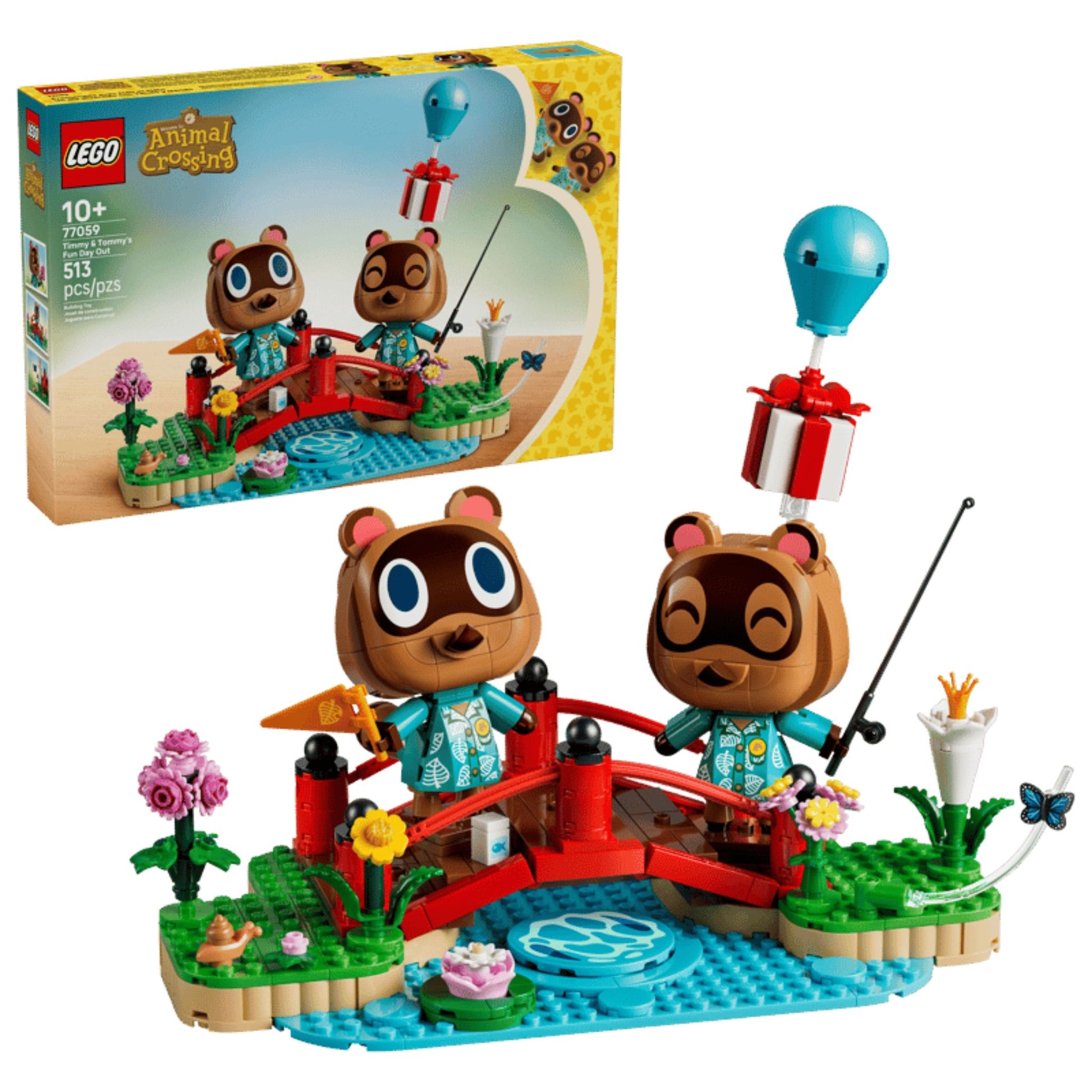 LEGO Animal Crossing Timmy and Tommy's Fun Day Out