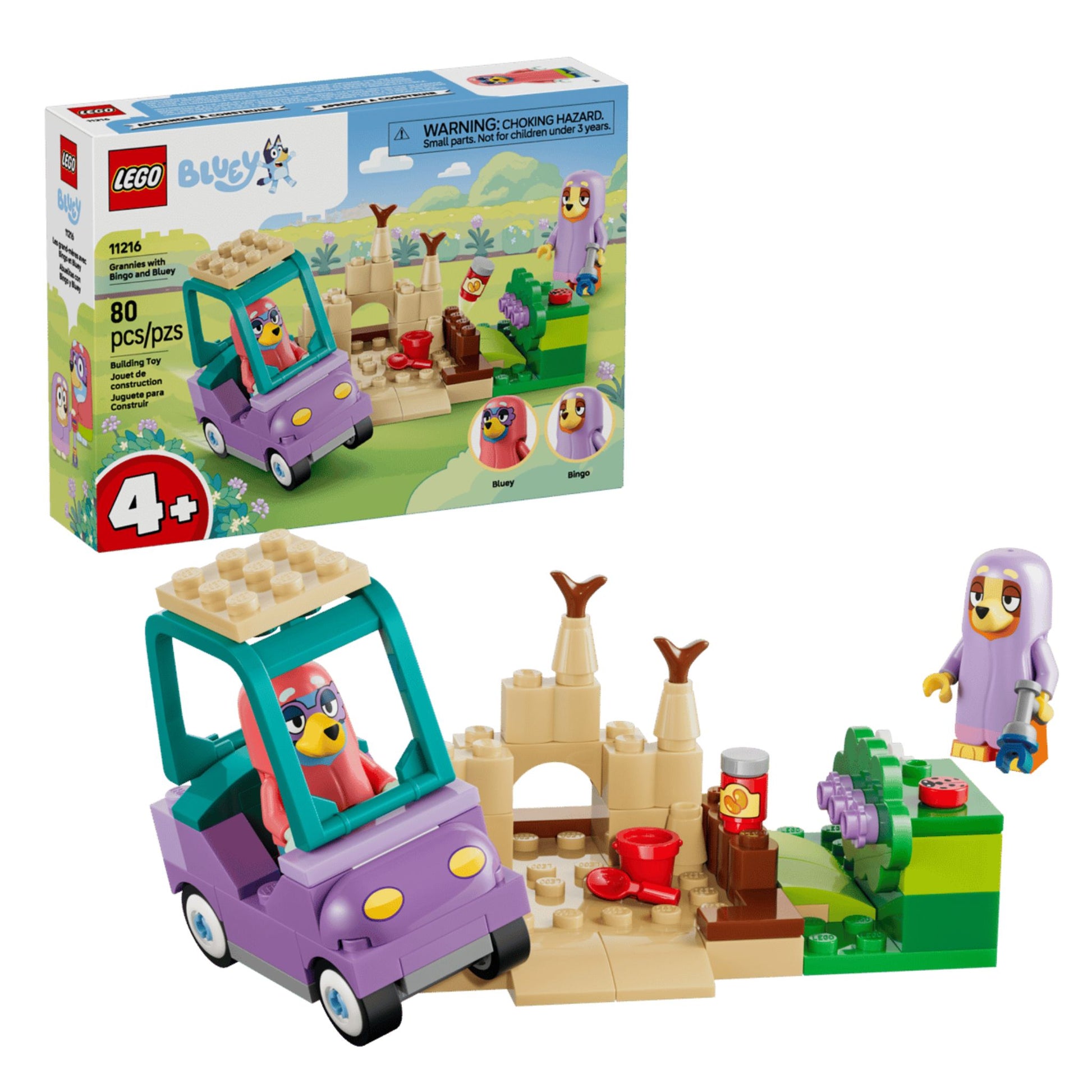 LEGO Bluey Grannies with Bingo and Bluey