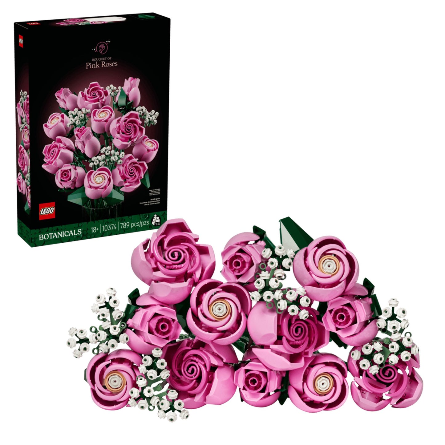 LEGO Botanicals Bouquet of Pink Roses - Trading Card Market