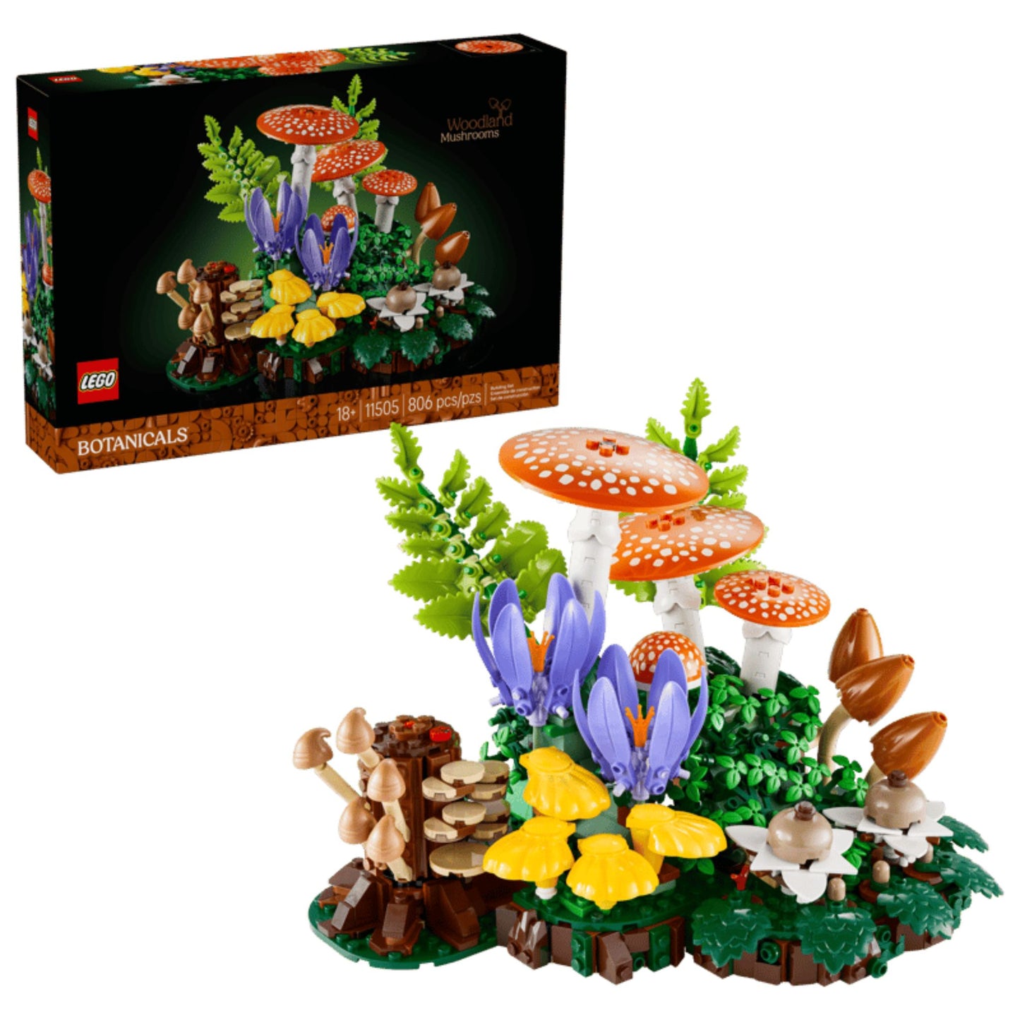 LEGO Botanicals Woodland Mushrooms