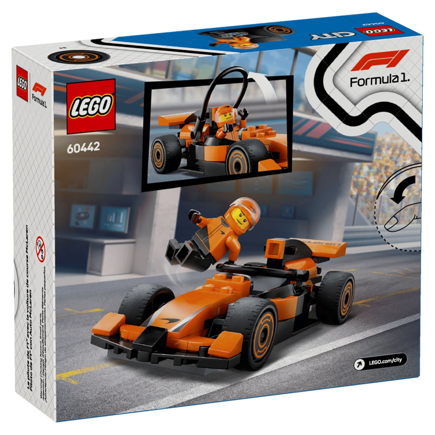 LEGO City Formula 1 F1 Driver with McLaren Race Car - Trading Card Market