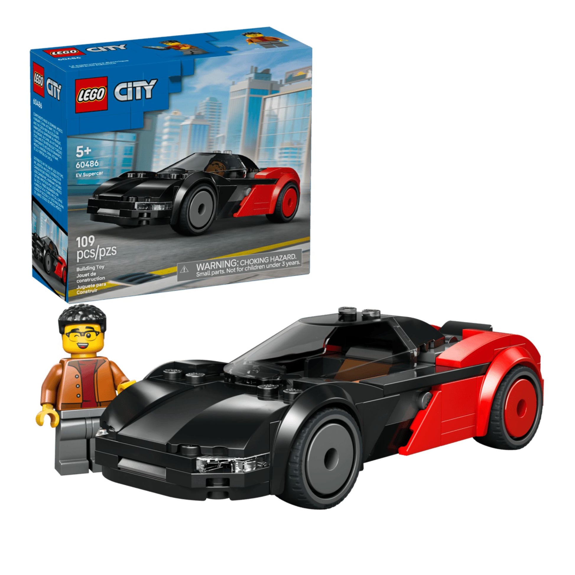 LEGO City Great Vehicles EV Supercar - Trading Card Market