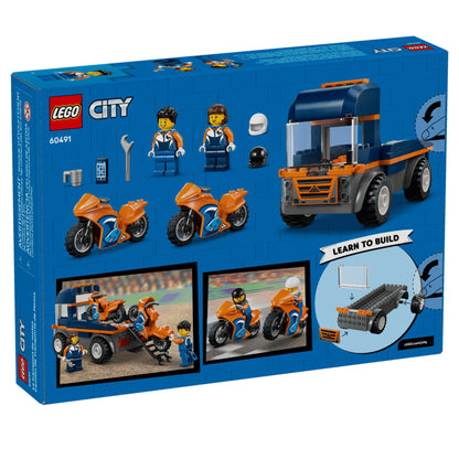 LEGO City Great Vehicles Motorcycle Transporter